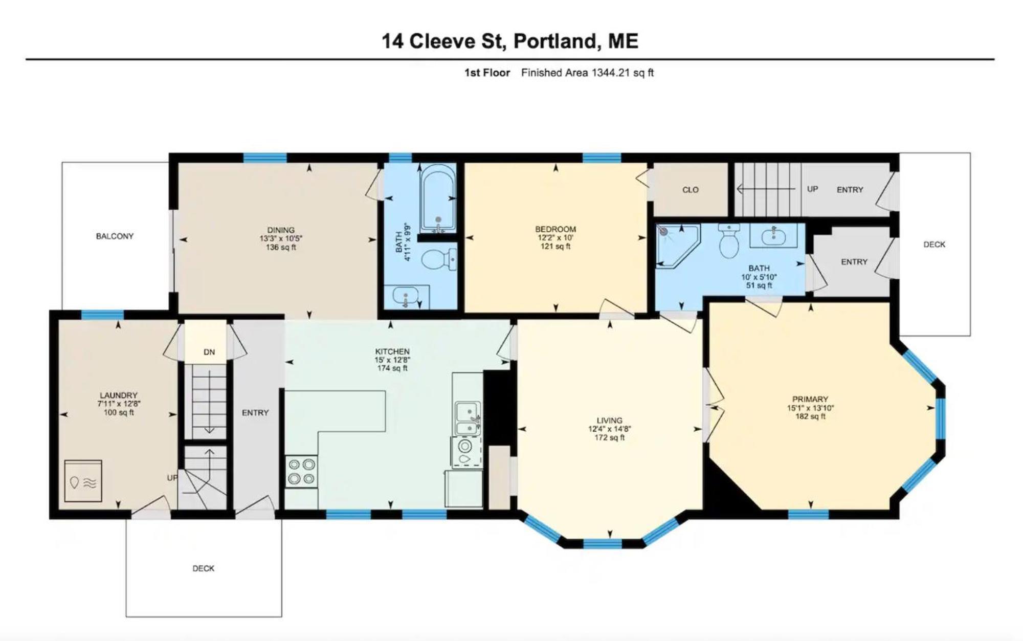 Bright Spacious Apartment - 2 Bedroom 2 Ba Portland Eksteriør bilde